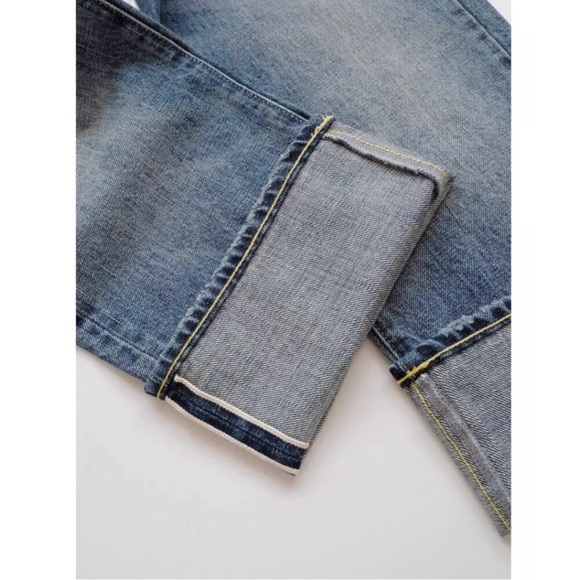 [R13] Tailored Drop Cuffed Estin Selvedge Jeans Special Edition - Picture 6 of 9